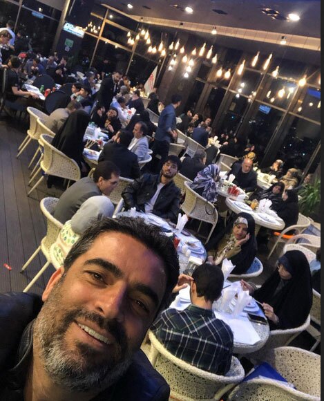 سلفی جدید منوچهر هادی در یک مراسم خاص