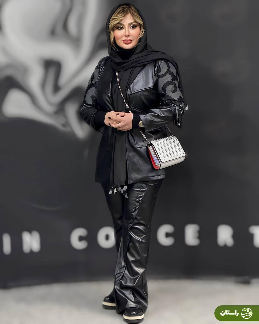 عکس | استایل متفاوت نیوشا ضیغمی در کنسرت سهراب پاکزاد