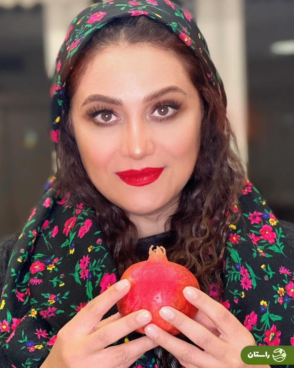 عکس و پیام جالب شبنم مقدمی برای شب یلدا عکس و پیام جالب شبنم مقدمی برای شب یلدا