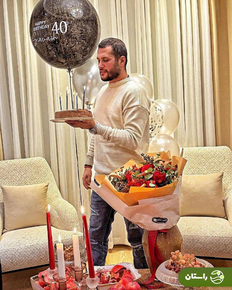 عکس | جشن تولد ۴۰ سالگی سیاوش خیرابی