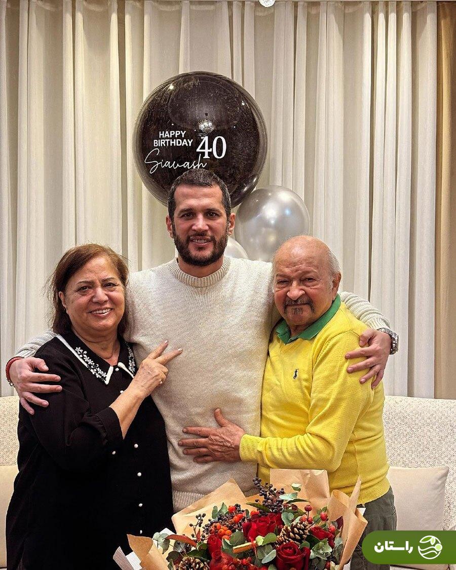 عکس | جشن تولد ۴۰ سالگی سیاوش خیرابی