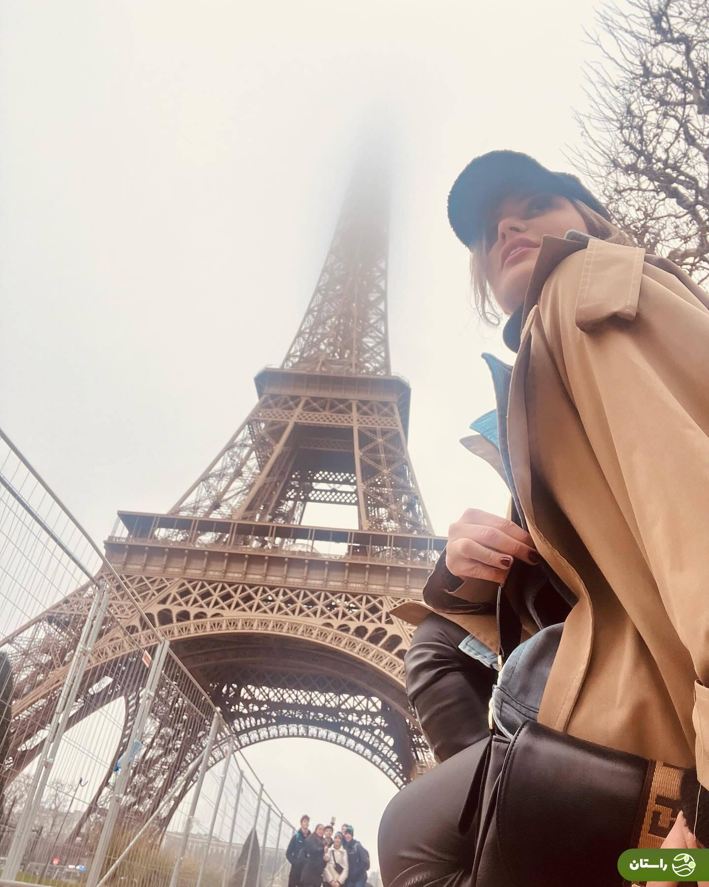 تصاویر | رز رصوی در کنار برج ایفل