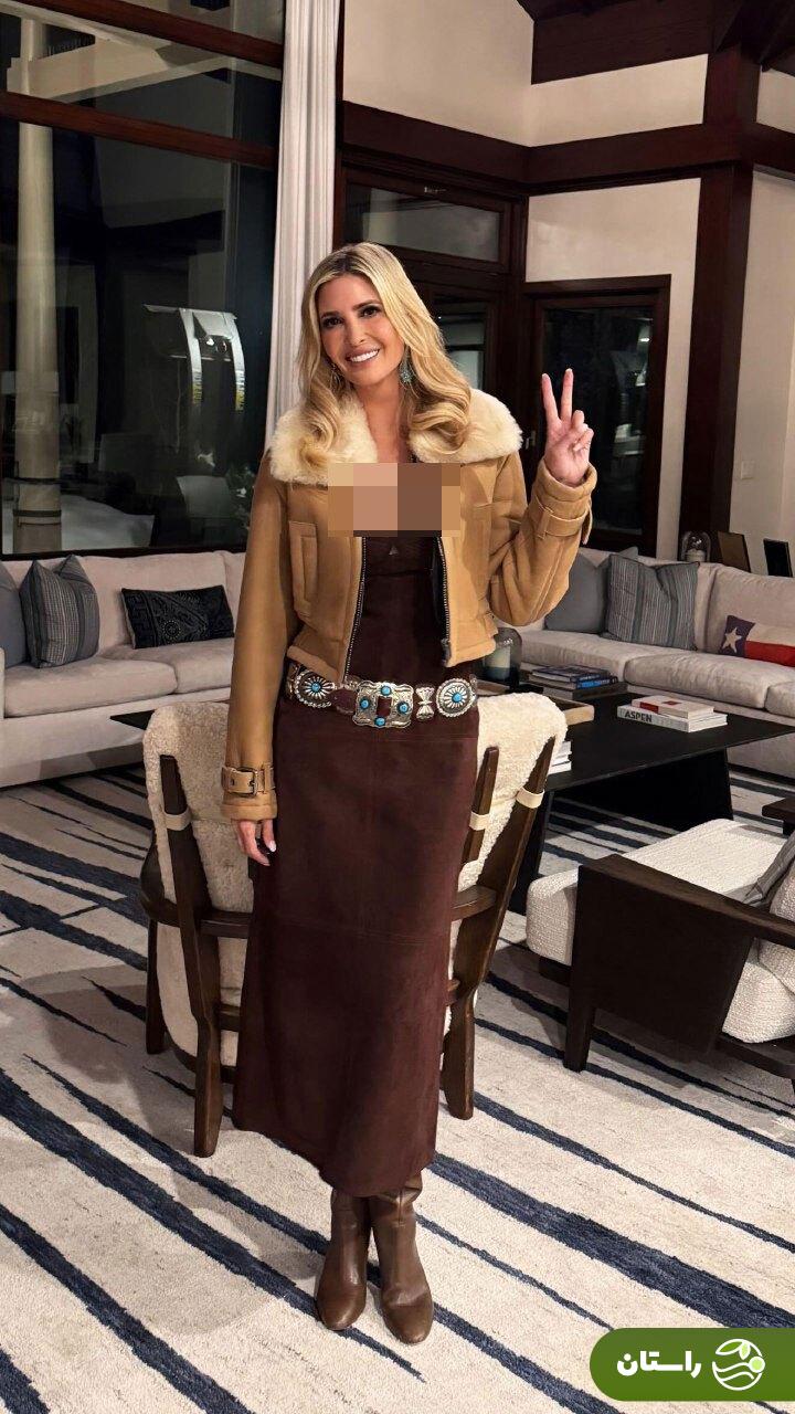 تصاویر تازه ایوانکا ترامپ از خودش و همسرش در آستانه سال نو