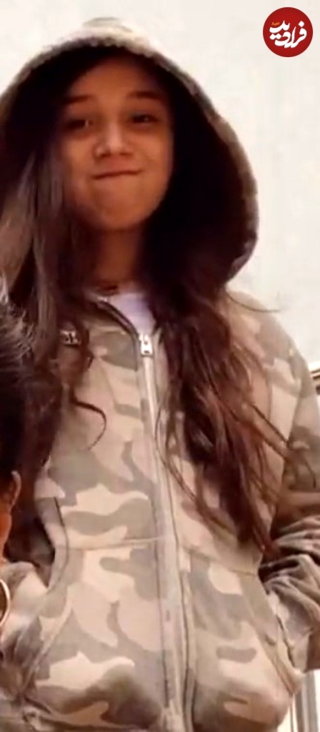 عکس | بارانا دختر بنیامین بهادری در ۱۳ سالگی