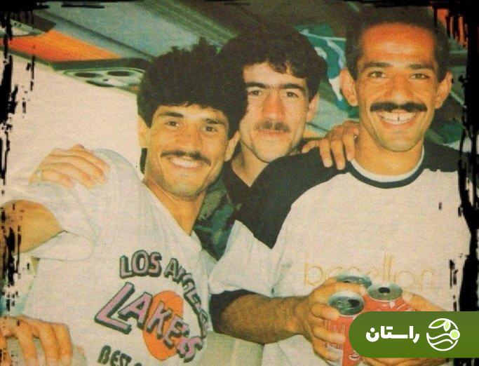 عکسی قدیمی از دایی، باقری و خاکپور پربازدید شد