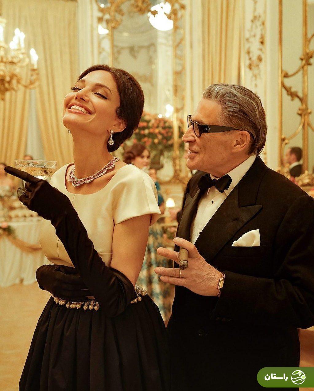 تصاویر | لباس‌های خاص آنجلینا جولی در نقش جدیدش ماریا