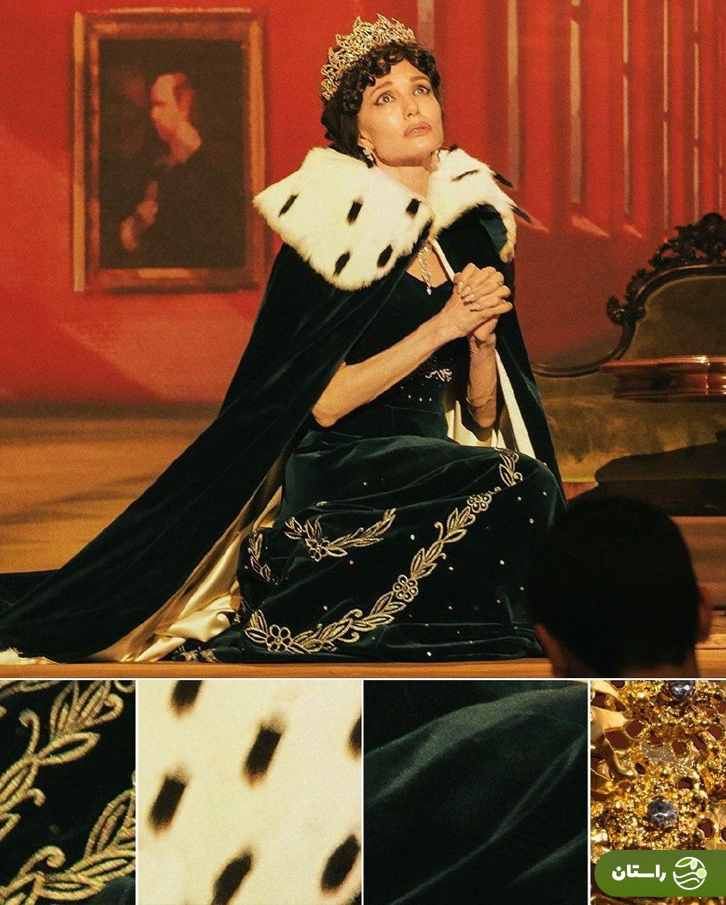 تصاویر | لباس‌های خاص آنجلینا جولی در نقش جدیدش ماریا