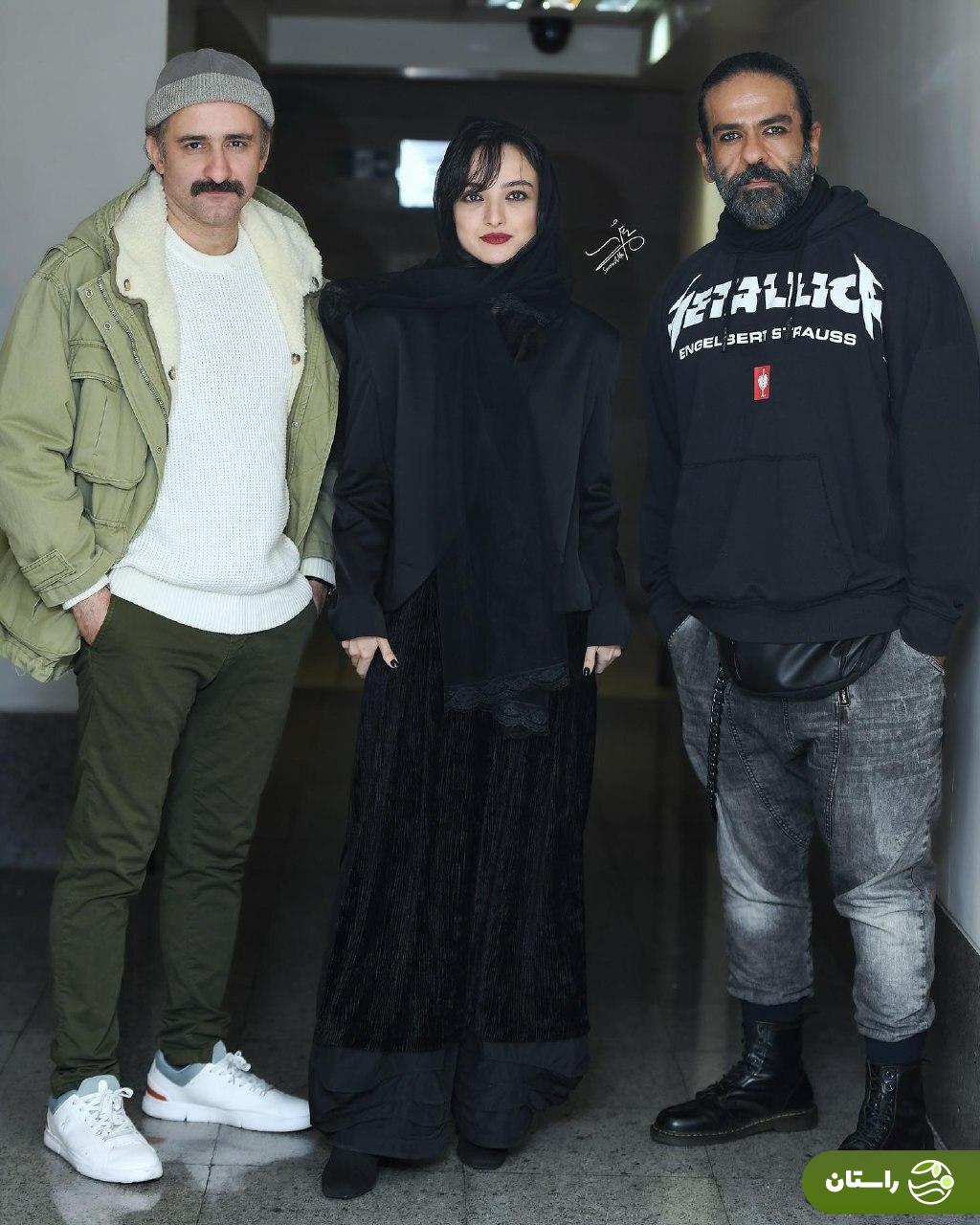 تصاویر | ندا جبرائیلی، سارا بهرامی، بانیپال شومون و پوریا رحیمی در اکران  علت مرگ نامعلوم