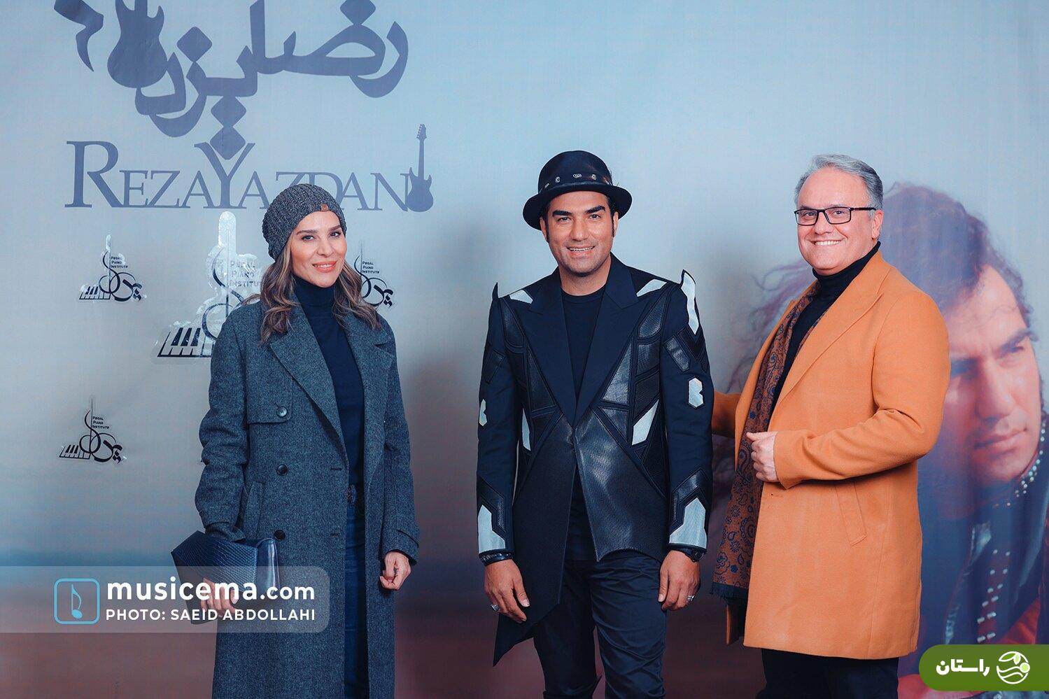 تصاویر | استقبال از پوشش سحر دولتشاهی در کنسرت رضا یزدانی