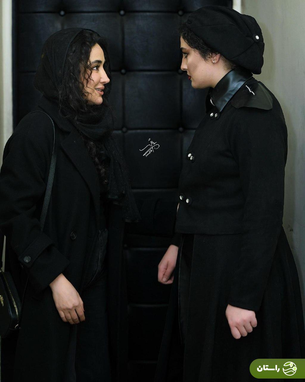 تصاویر | مریم مومن و بهاره افشاری در پشت صحنه یک نمایش