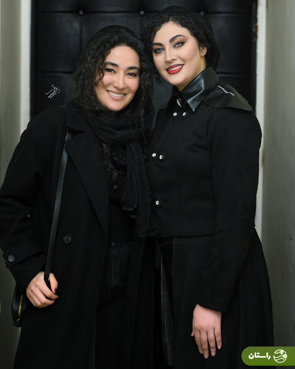 تصاویر | مریم مومن و بهاره افشاری در پشت صحنه یک نمایش