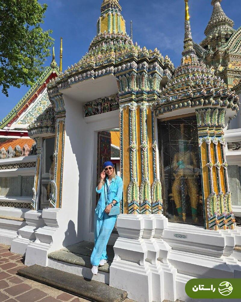 تصاویر | گردش خانوادگی مینا مختاری، بهرام رادان و فرزندشان در تایلند
