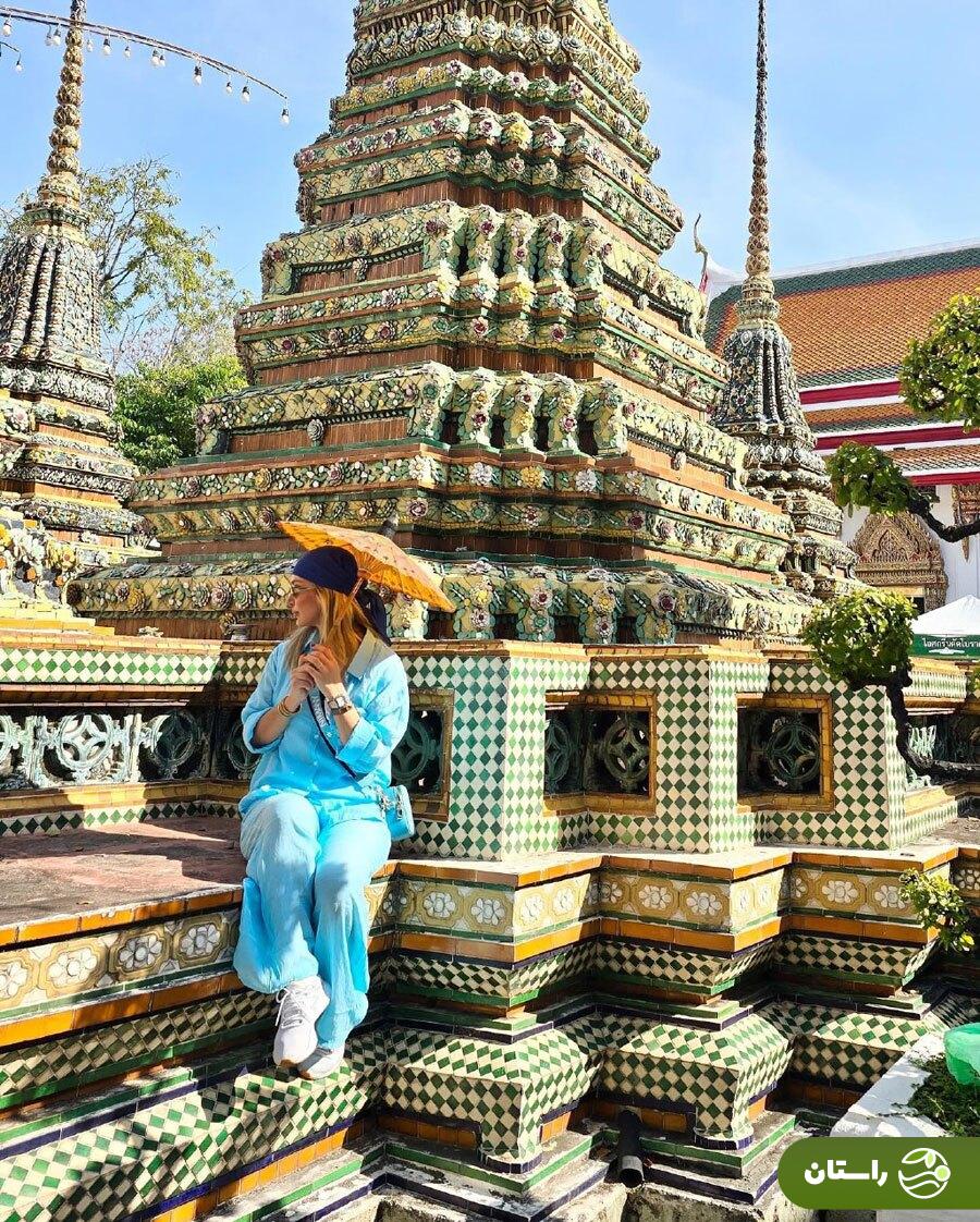 تصاویر | گردش خانوادگی مینا مختاری، بهرام رادان و فرزندشان در تایلند