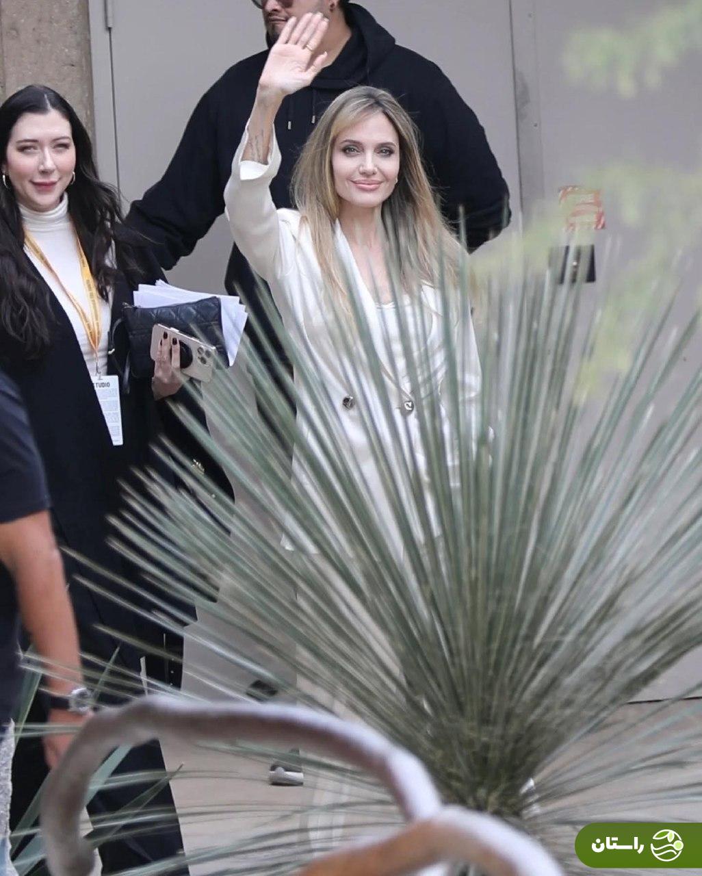 تصاویر | درخشش آنجلینا جولی با کت و شلوار