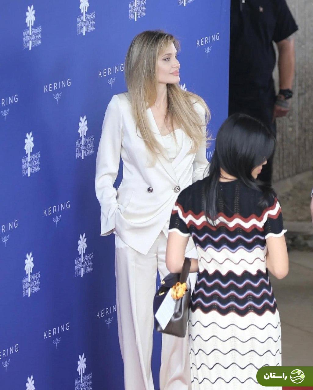 تصاویر | درخشش آنجلینا جولی با کت و شلوار