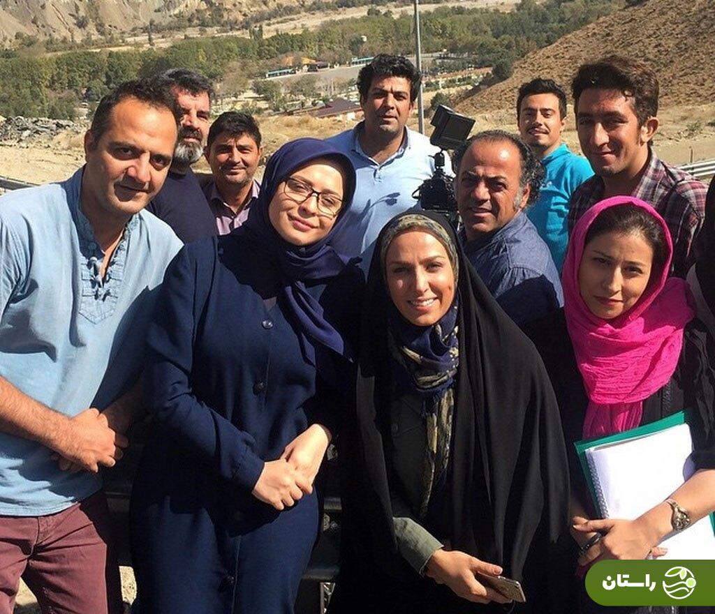 تصاویر | «کیمیا، نرگس و عوامل» در پشت صحنه سریال کیمیا؛ سال ۱۳۹۴