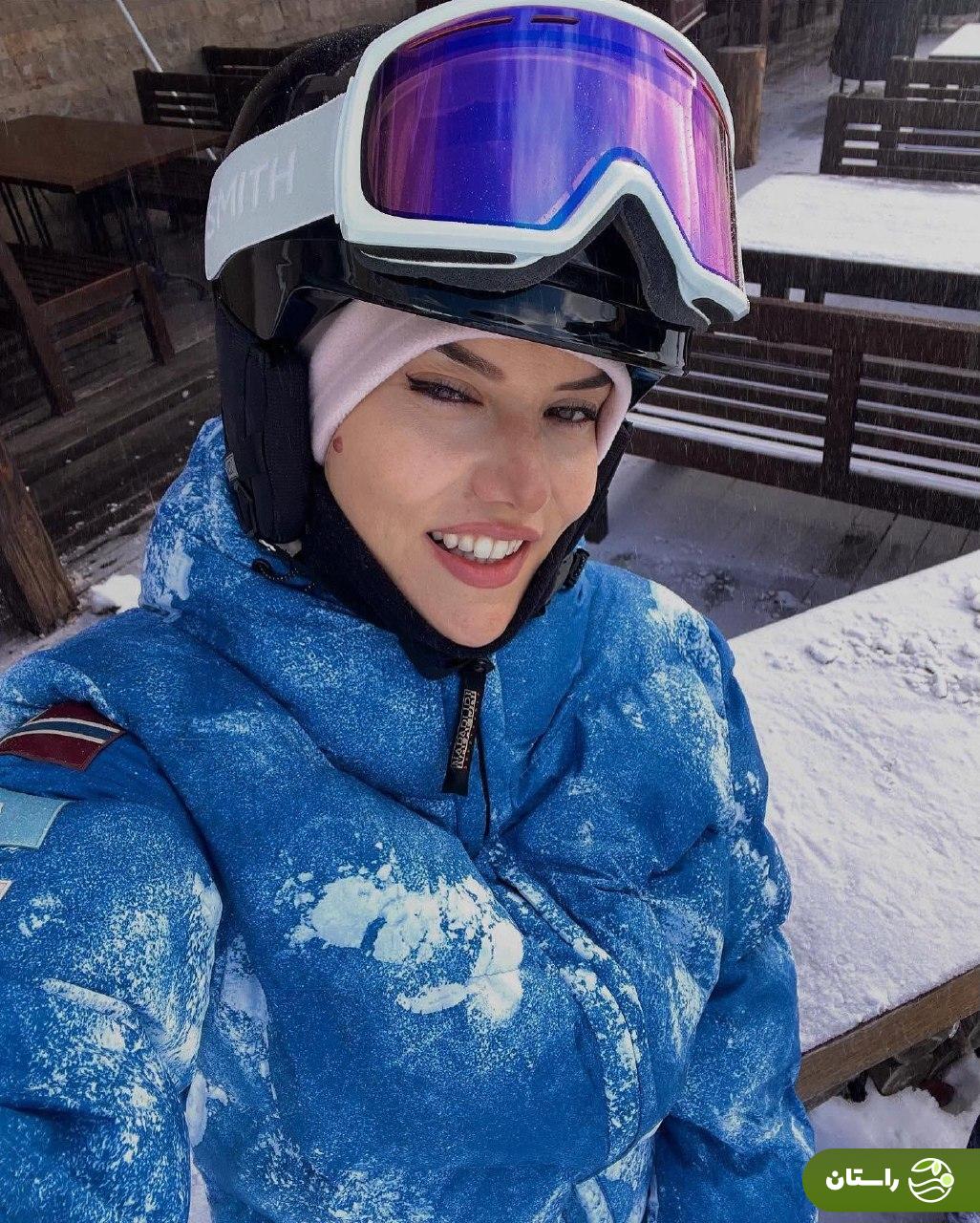 تصاویر |‌ تعطیللات زمستانی فحریه اوجن به همراه همسر و فرزندانش