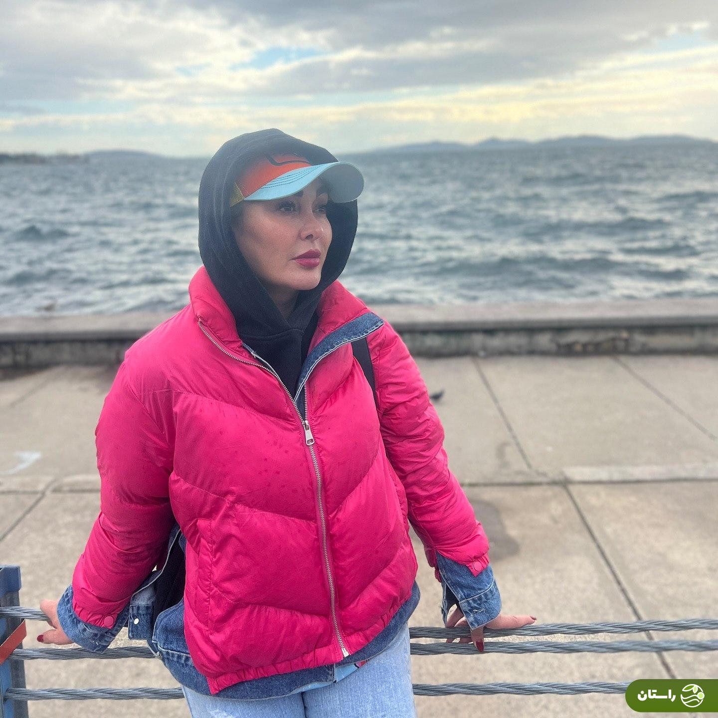 پست انگیزشی الهام حمیدی با یک عکس ساحلی