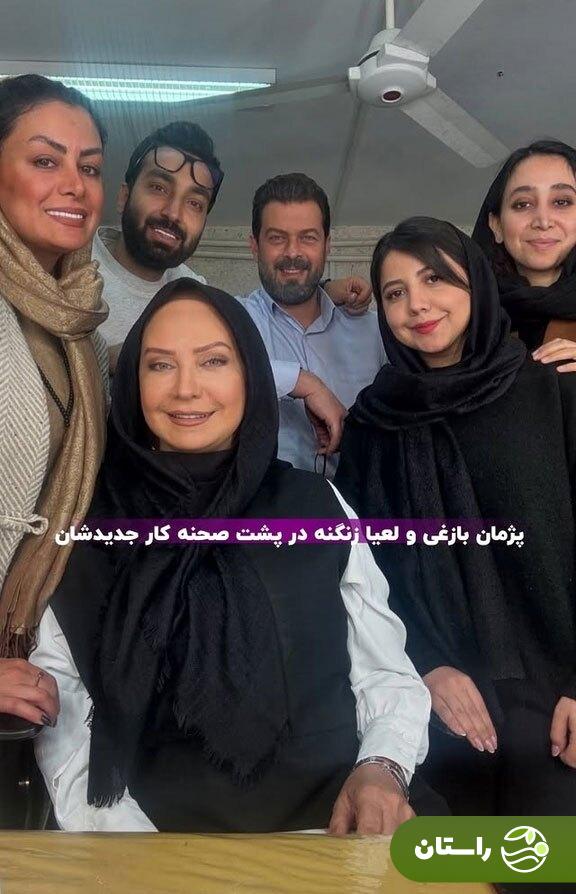 تصویری جدید از لعیا زنگنه در ۵۹ سالگی