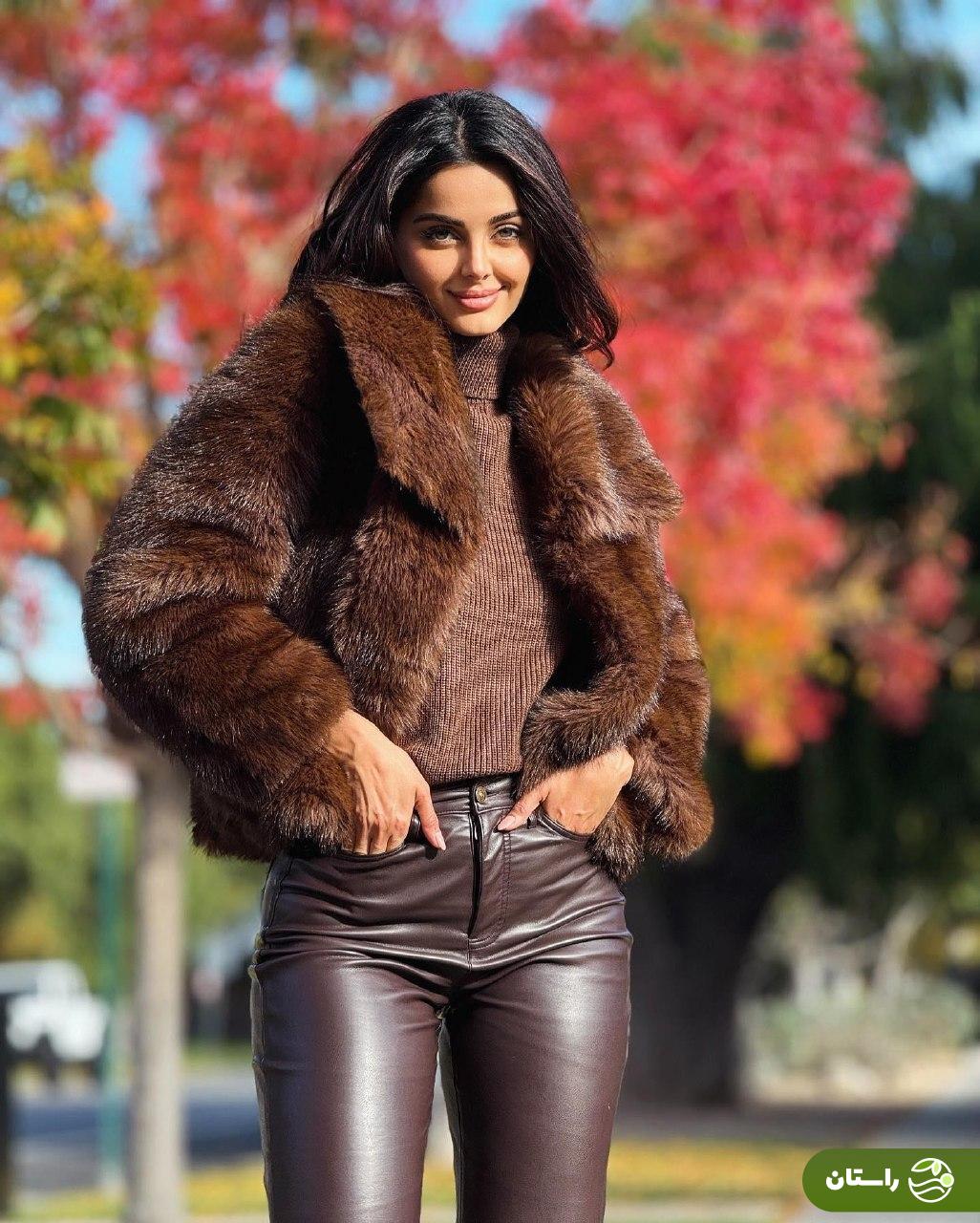 تصاویر | ژست‌های پایزی مه‌لقا جابری در زمستان