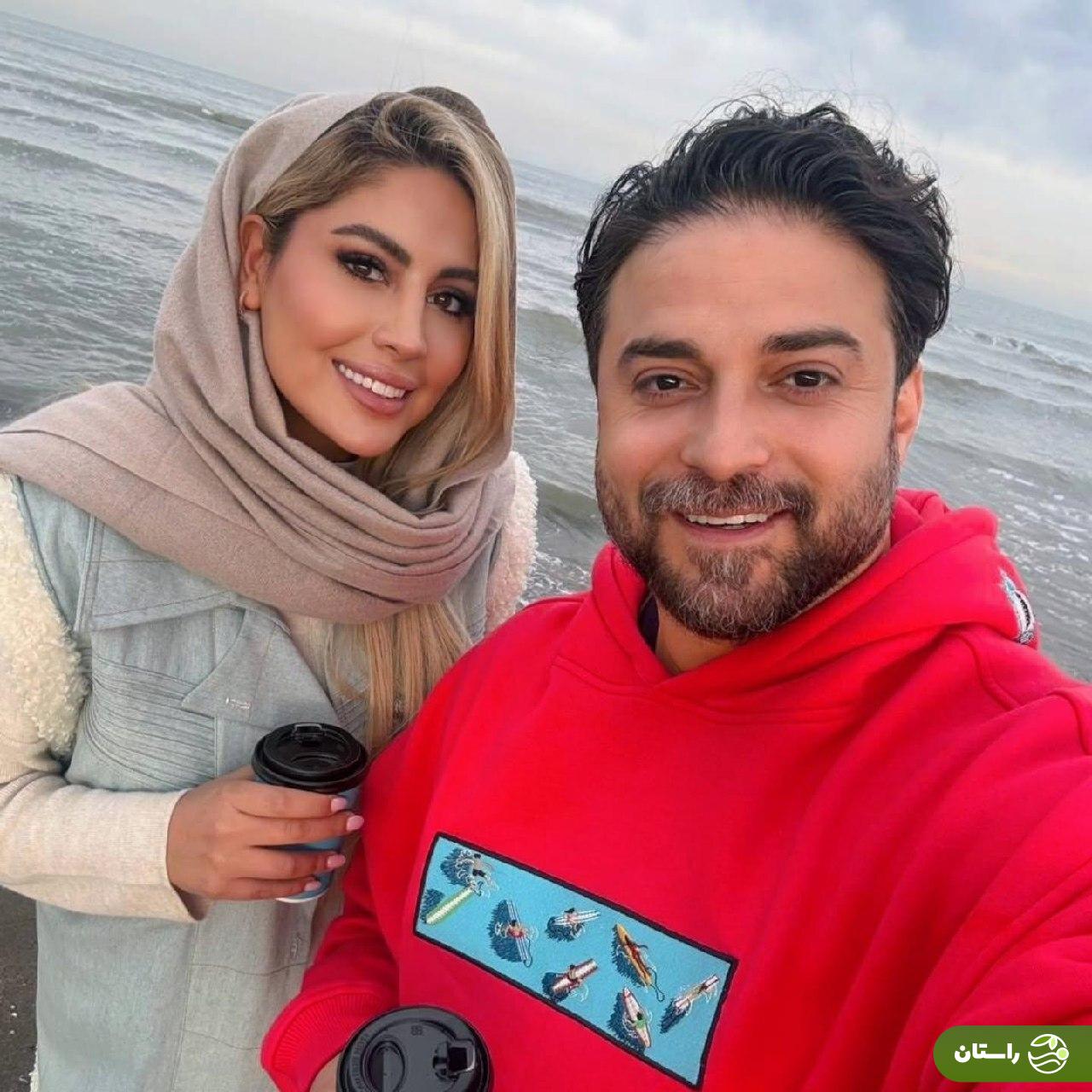 پست احساسی بابک جهانبخش درباره همسرش + تصاویر