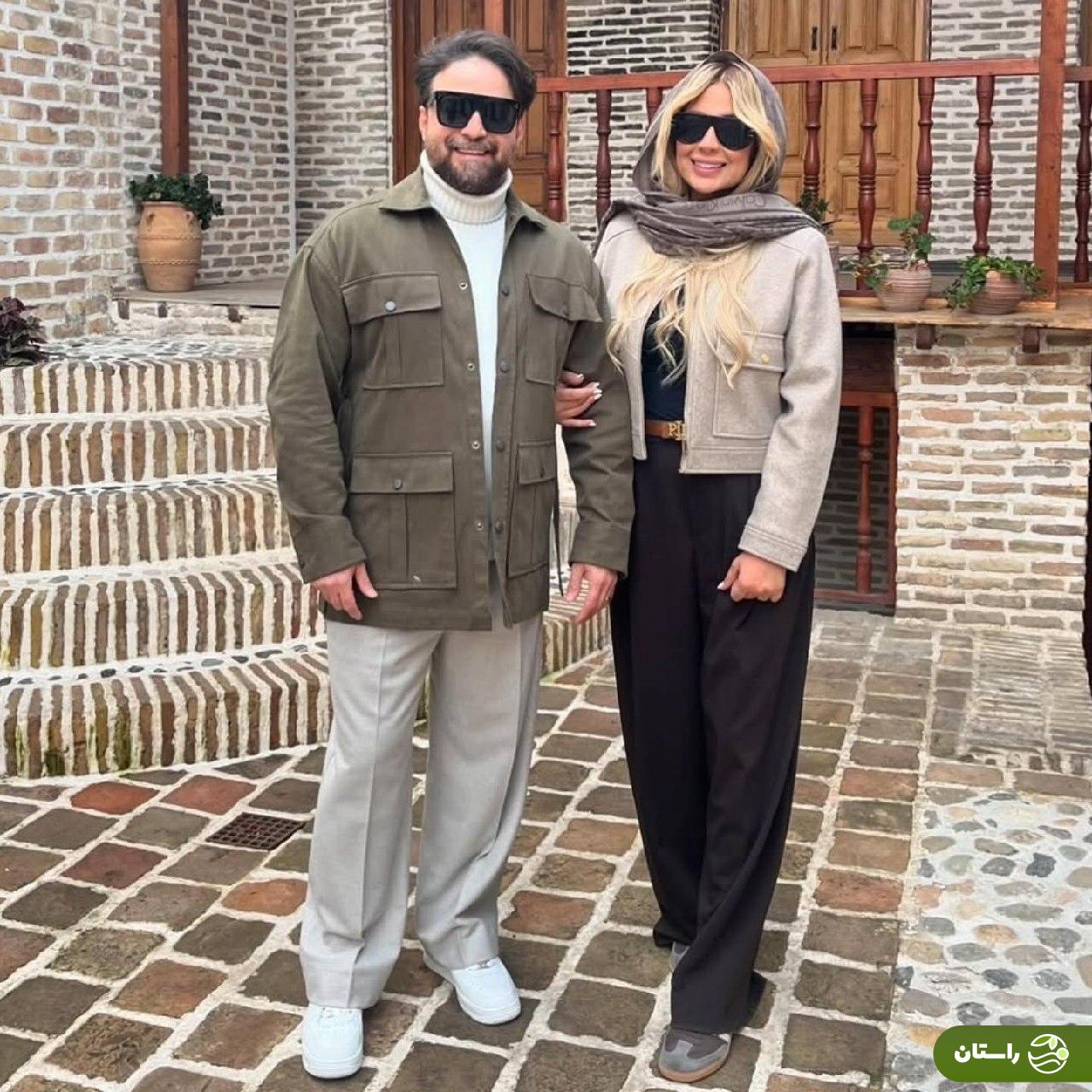 پست احساسی بابک جهانبخش درباره همسرش + تصاویر