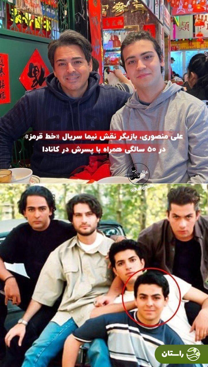 عکس | علی منصوری نیمای خط قرمز در ۵۰ سالگی در کانادا عکس | علی منصوری نیمای خط قرمز در ۵۰ سالگی در کانادا