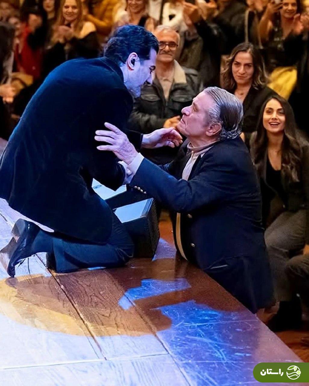 تصاویر | ادای احترام همایون شجریان ویژه به بهروز وثوقی