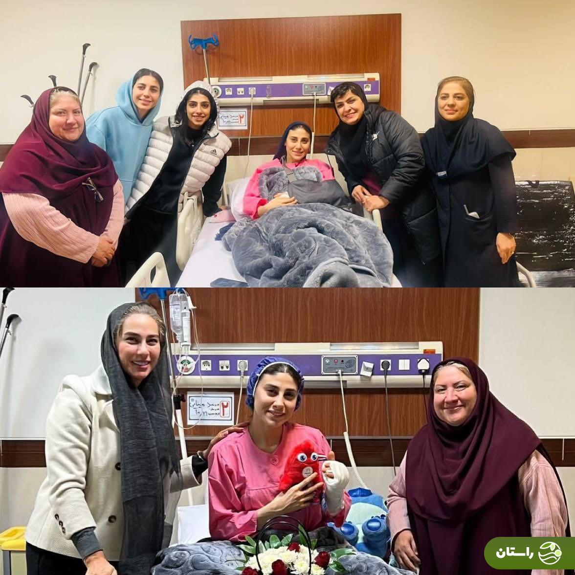 اولین تصاویر از ناهید کیانی پس از عمل جراحی اولین تصاویر از ناهید کیانی پس از عمل جراحی