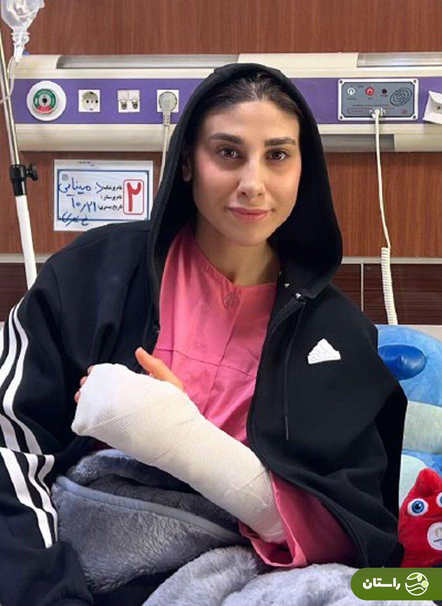 اولین تصاویر از ناهید کیانی پس از عمل جراحی اولین تصاویر از ناهید کیانی پس از عمل جراحی
