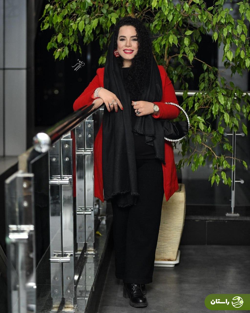 تصاویر | مارال بنی‌آدم و همسرش، ملیکا شریفی‌نیا و پدر و مادر در اکران پروین