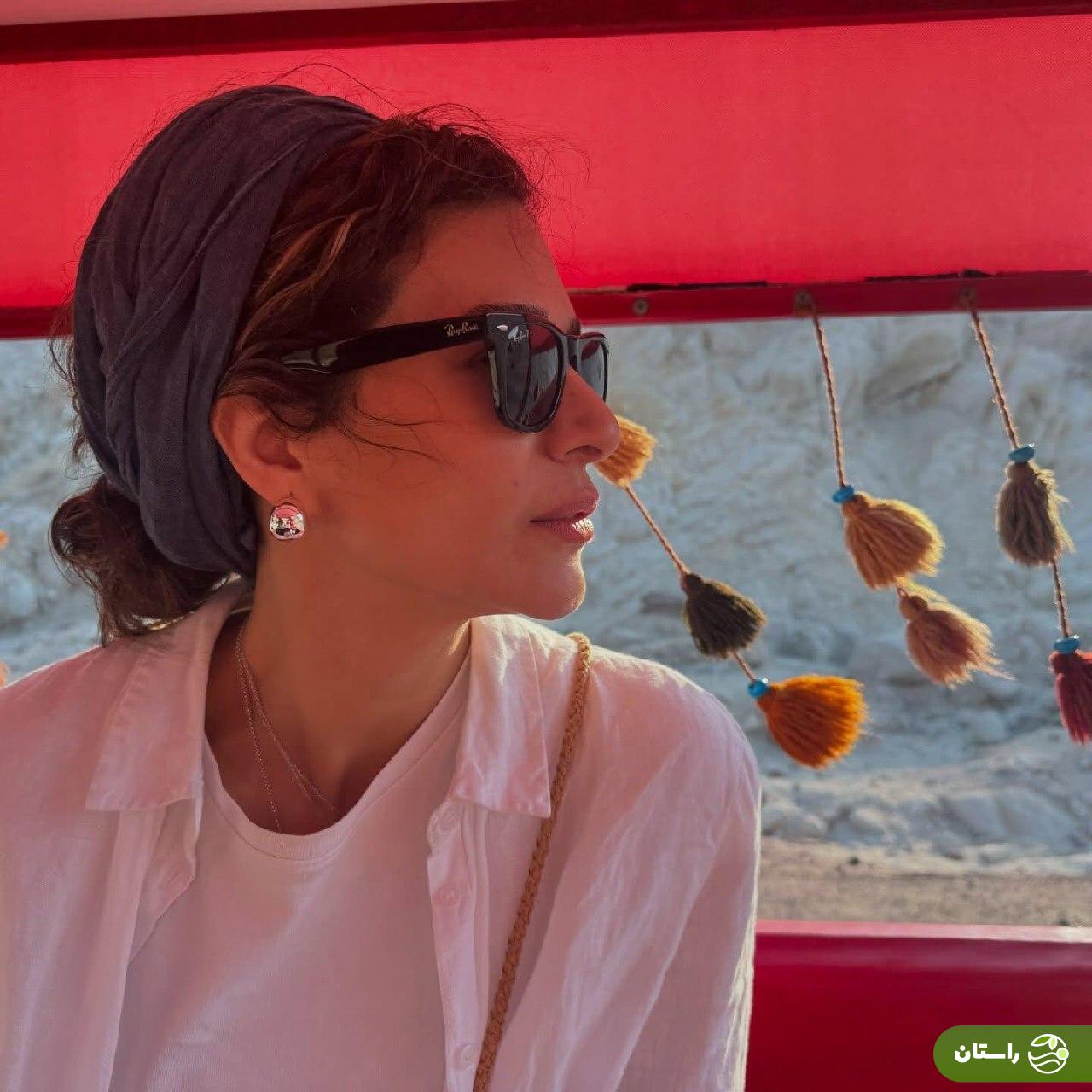 تصاویر | قشم گردی سحر دولتشاهی با استایل های جذاب و خاص