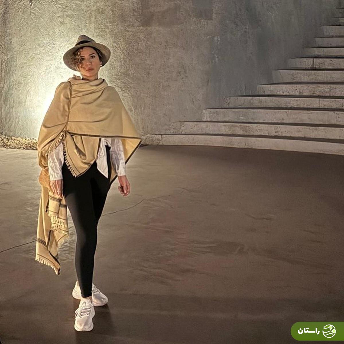 تصاویر | قشم گردی سحر دولتشاهی با استایل های جذاب و خاص