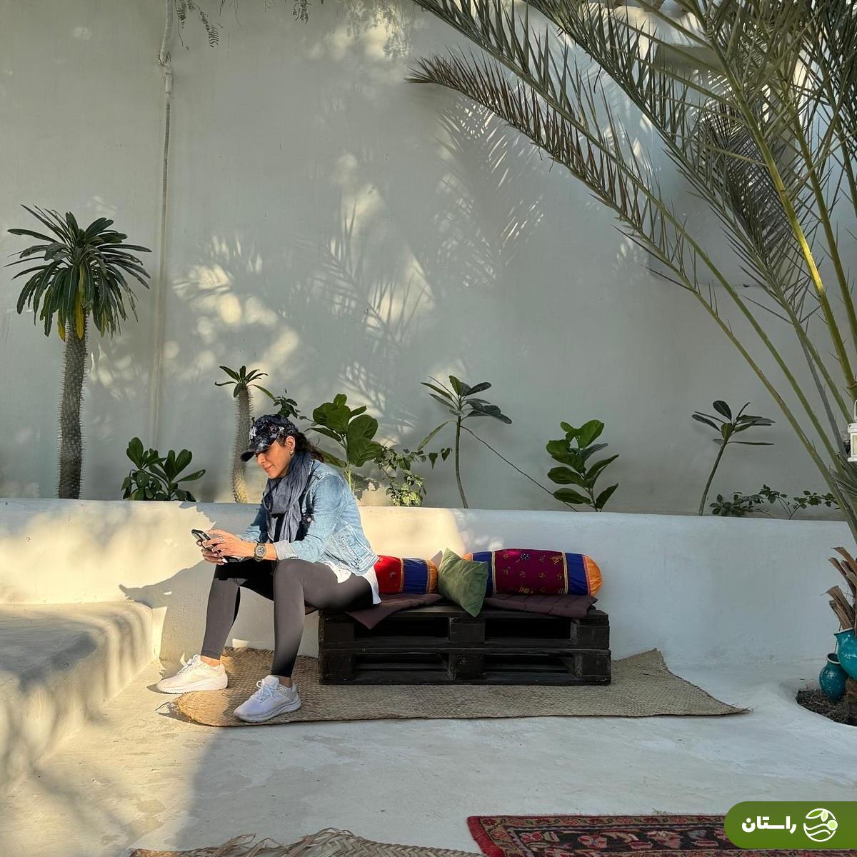 تصاویر | قشم گردی سحر دولتشاهی با استایل های جذاب و خاص