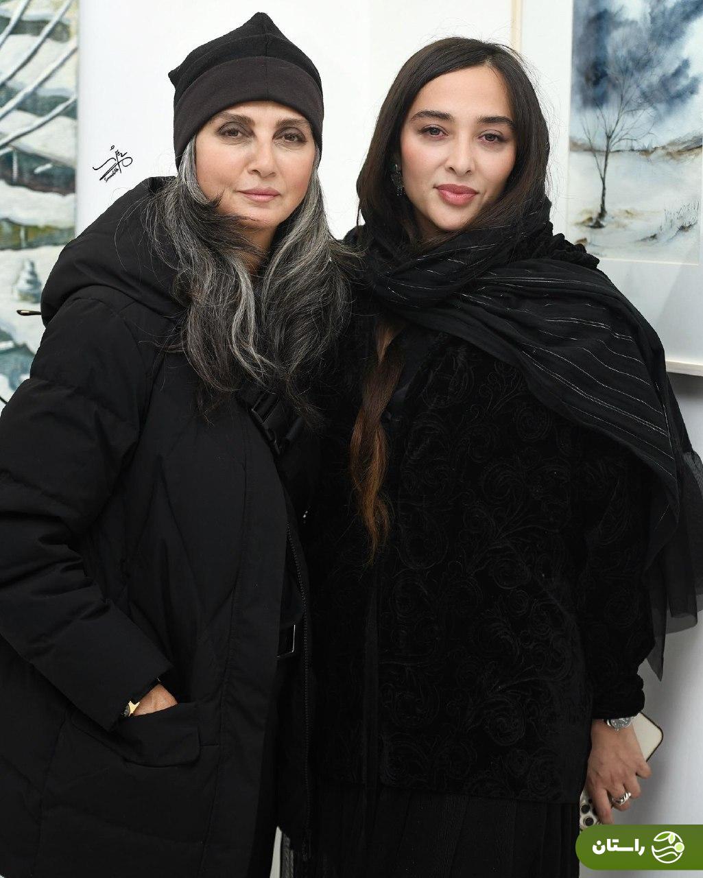 تصاویر | استایل جذاب رویا جاویدنیا و آناهیتا درگاهی در یک نمایشگاه