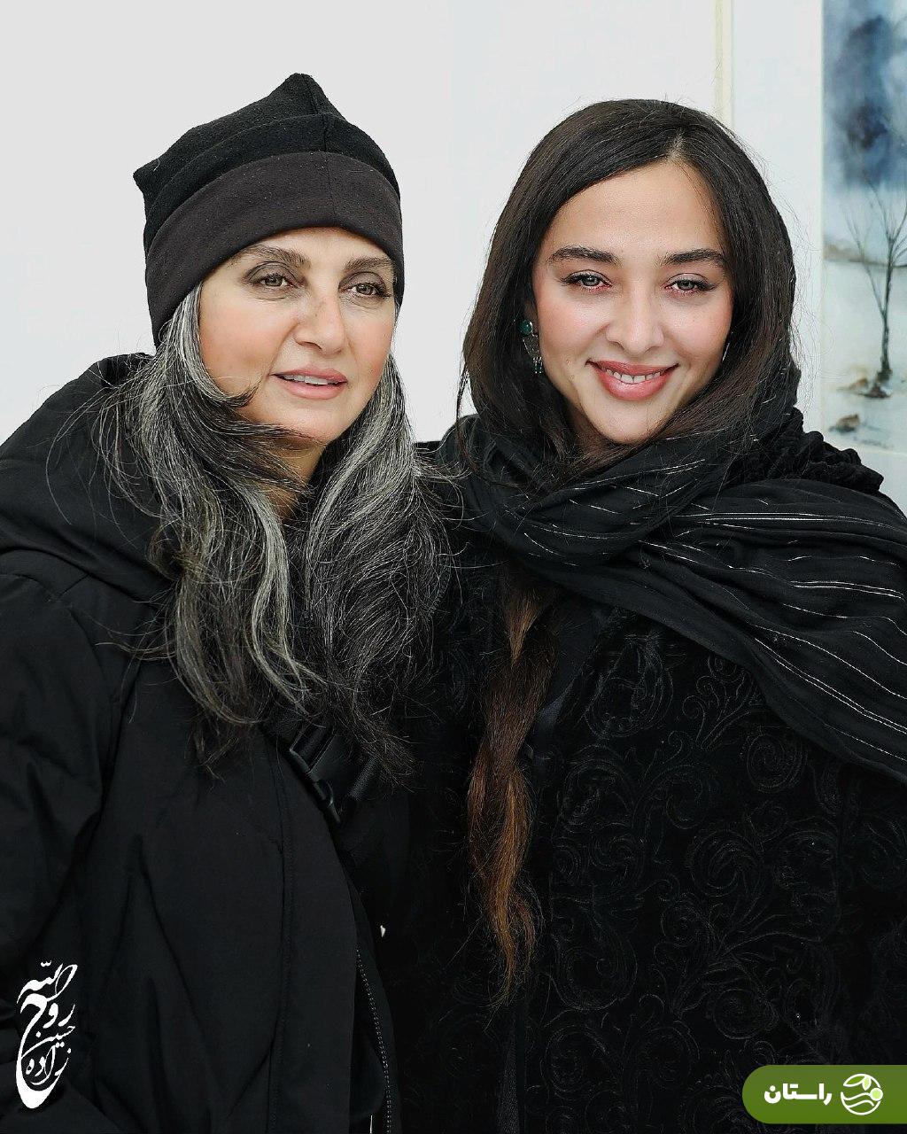 تصاویر | استایل جذاب رویا جاویدنیا و آناهیتا درگاهی در یک نمایشگاه