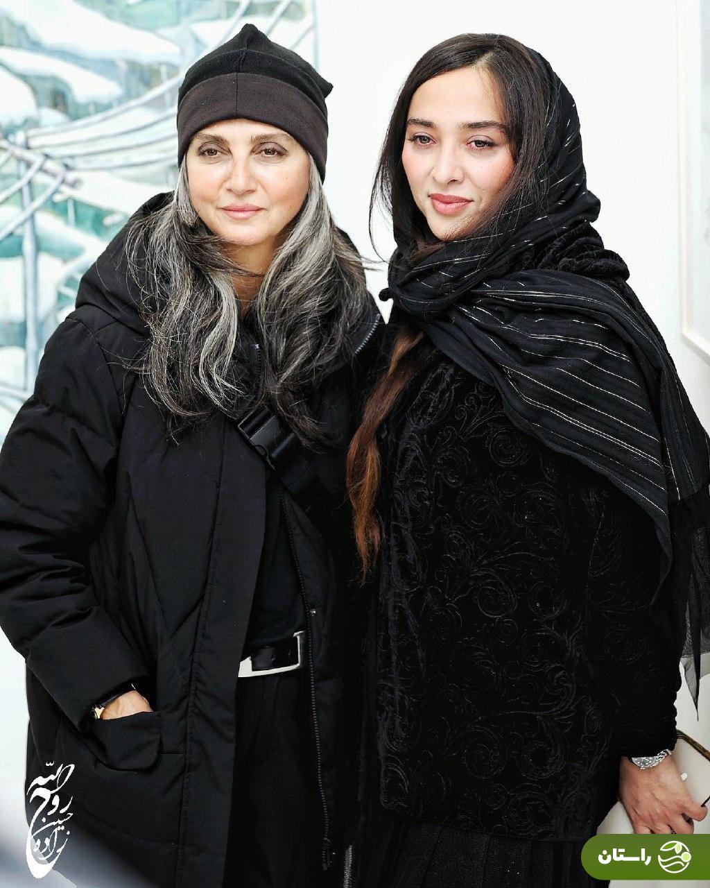 تصاویر | استایل جذاب رویا جاویدنیا و آناهیتا درگاهی در یک نمایشگاه