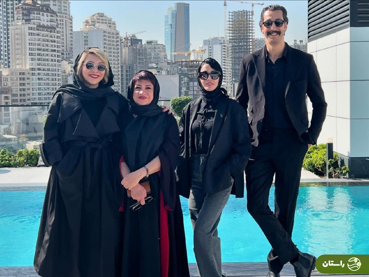 تصاویری جدید از بازیگران «هفتاد سی» در پشت صحنه | الهه حصاری: این ترکیب برنده است تصاویری جدید از بازیگران «هفتاد سی» در پشت صحنه | الهه حصاری: این ترکیب برنده است