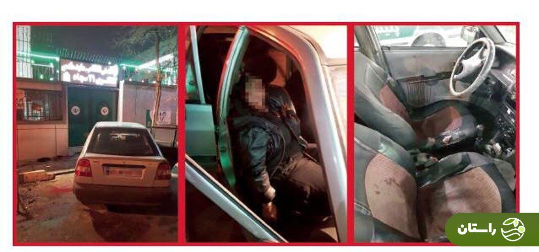 عکس | قتل هولناک و عجیب زن ثروتمند مقابل کلانتری