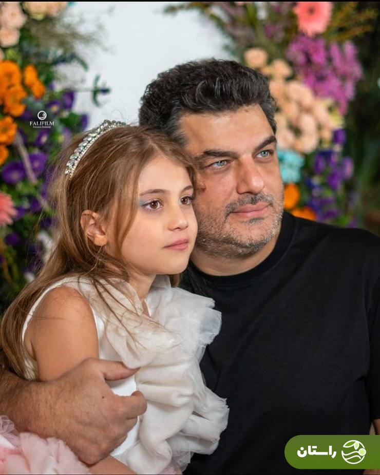 عکس جدید سام درخشانی به مناسبت تولد دخترش