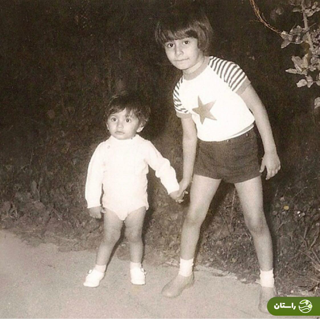 تصاویری جالب و دیده نشده از کودکی، نوجوانی و جوانی پیمان و مهراب قاسمخانی