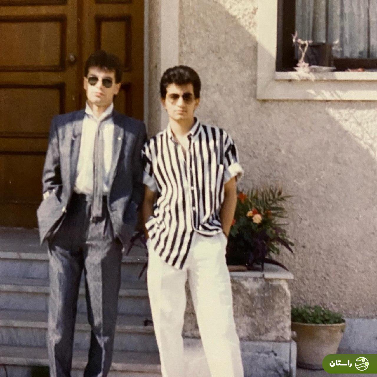 تصاویری جالب و دیده نشده از کودکی، نوجوانی و جوانی پیمان و مهراب قاسمخانی