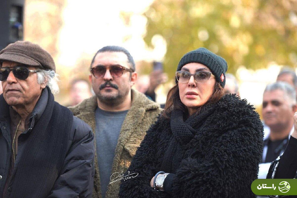 تصاویر | هنرمندان در مراسم تشییع ژاله علو تصاویر | هنرمندان در مراسم تشییع ژاله علو