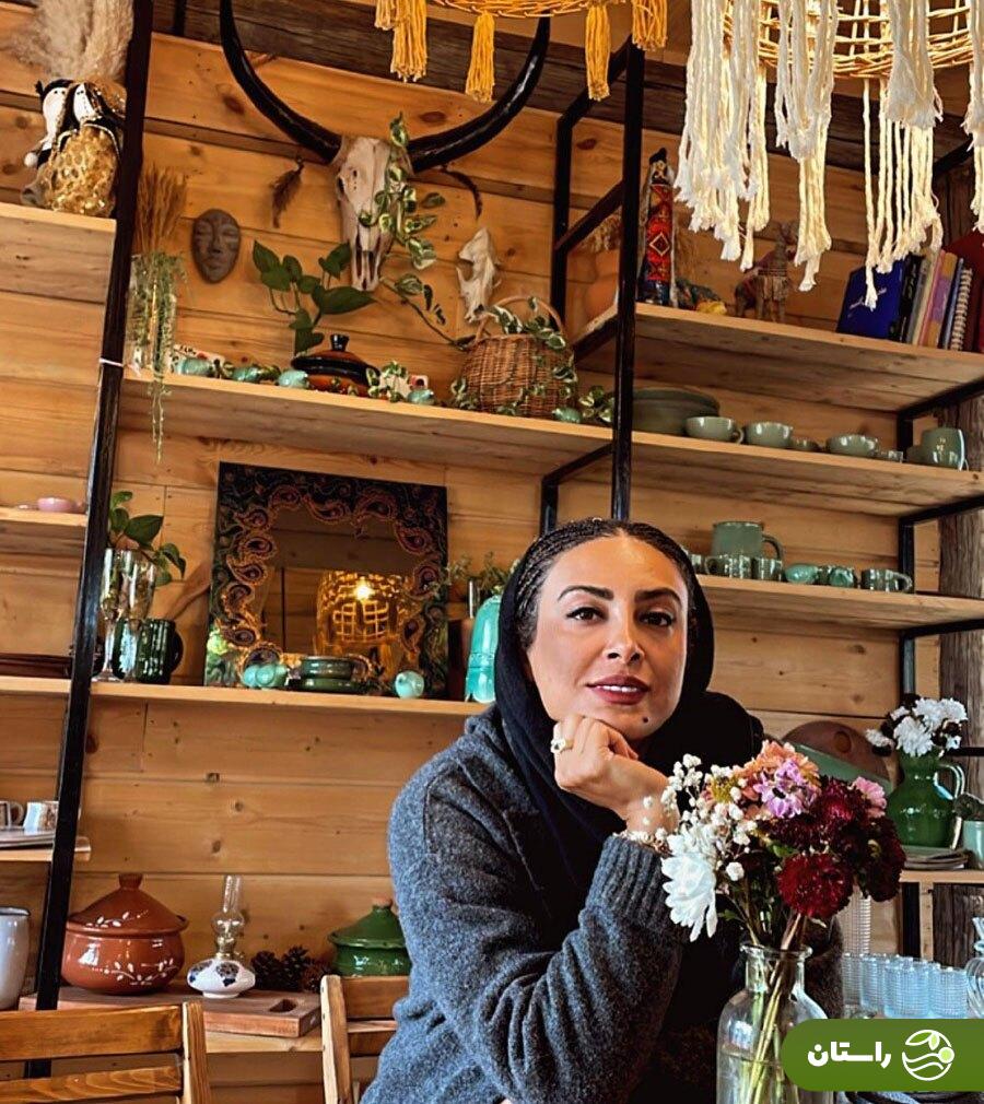 تصاویر تازه حدیثه تهرانی از سفرش به رشت و فومن