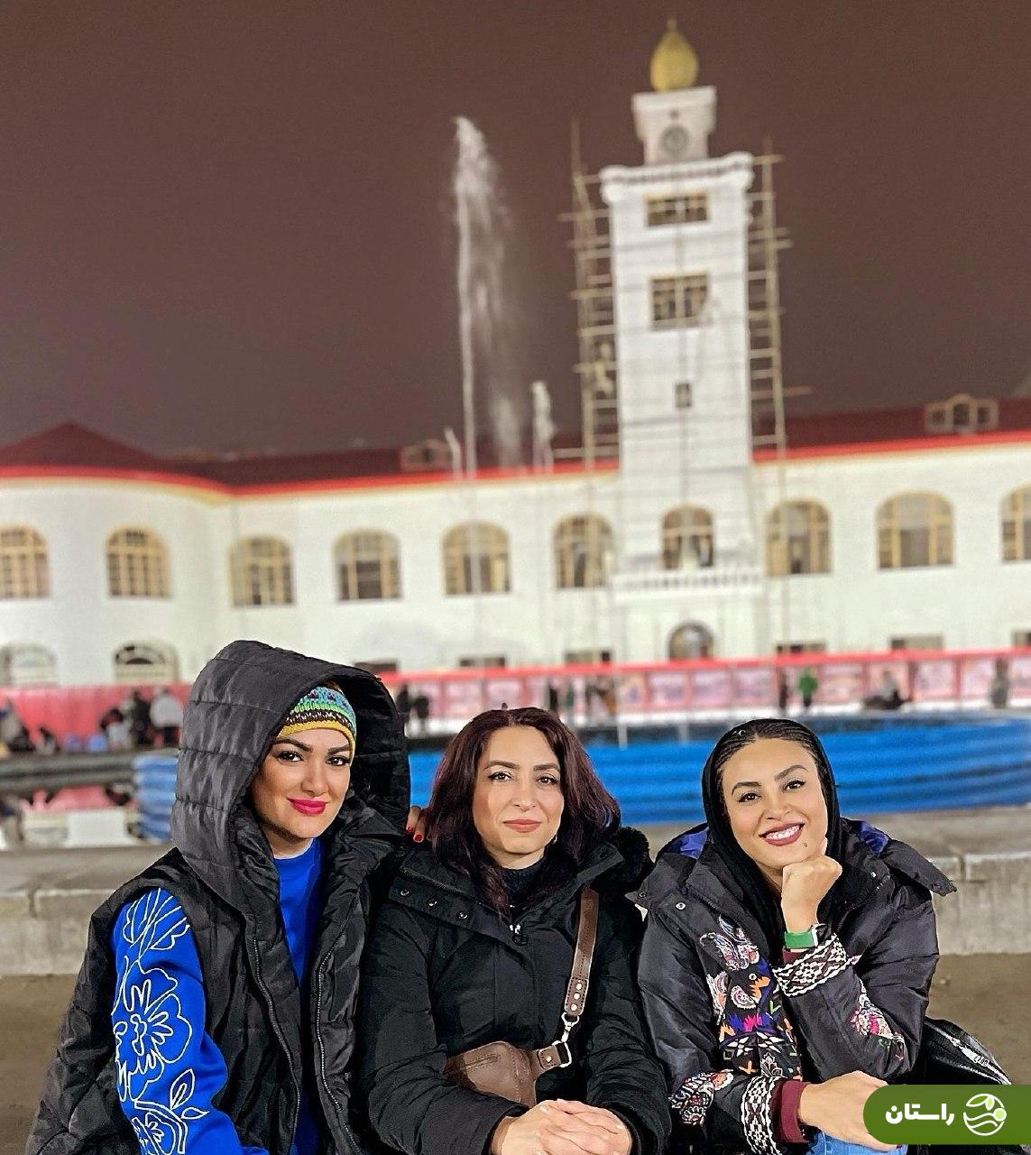 تصاویر تازه حدیثه تهرانی از سفرش به رشت و فومن