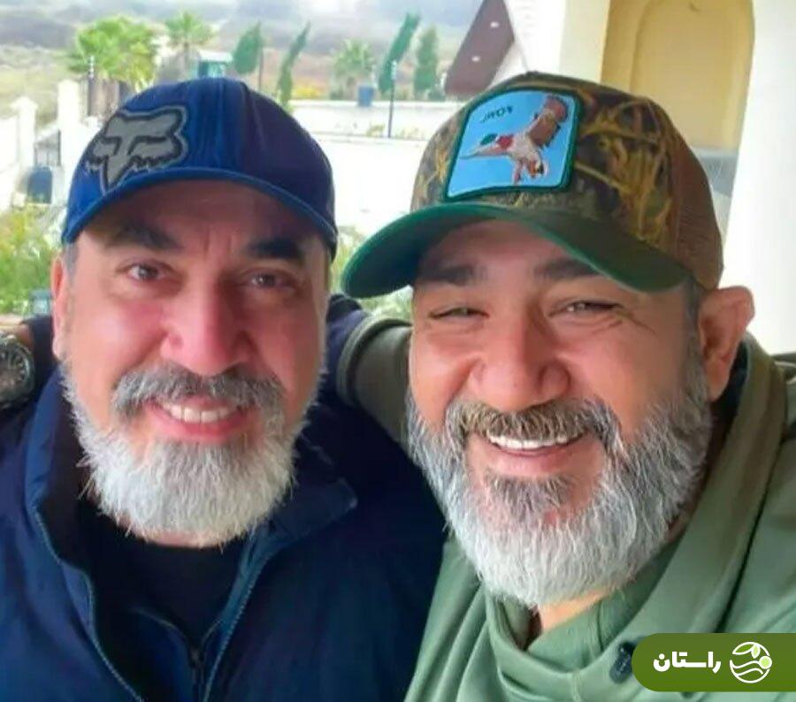 سلفی سیامک انصاری و مهران غفوریان ۱۰ سال پس از سریال در حاشیه