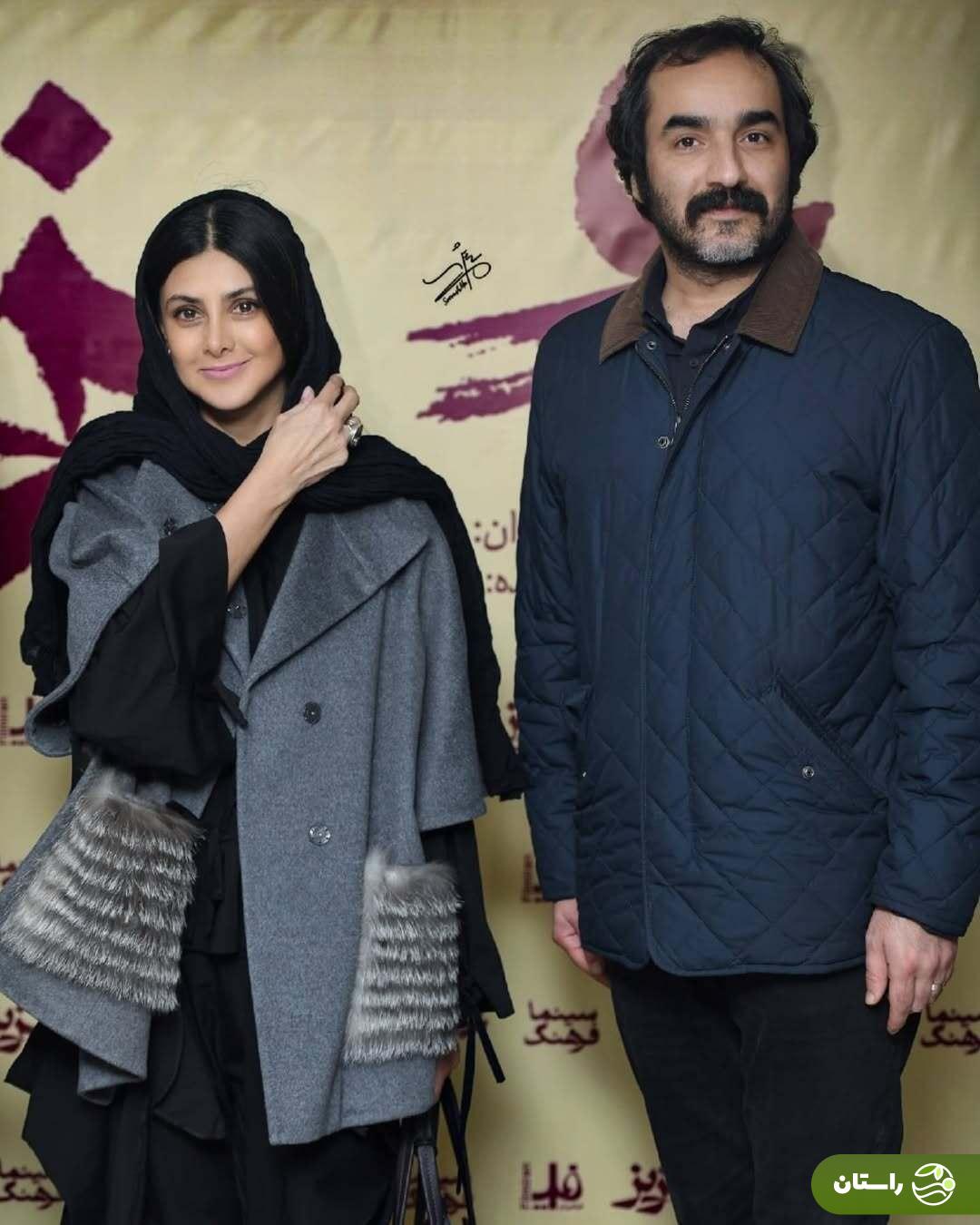 عکس‌های جدید آزاده صمدی در اکران مردمی فیلم عزیز