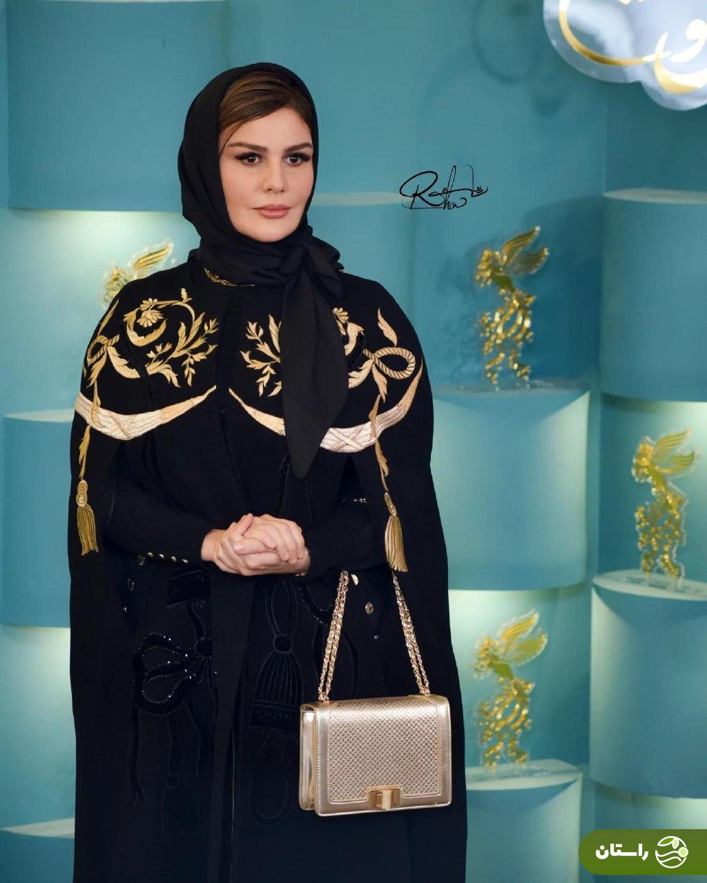 تصاویر  | رز رضوی، بازیگر فیلم «صیاد» در حاشیه جشنواره فیلم فجر