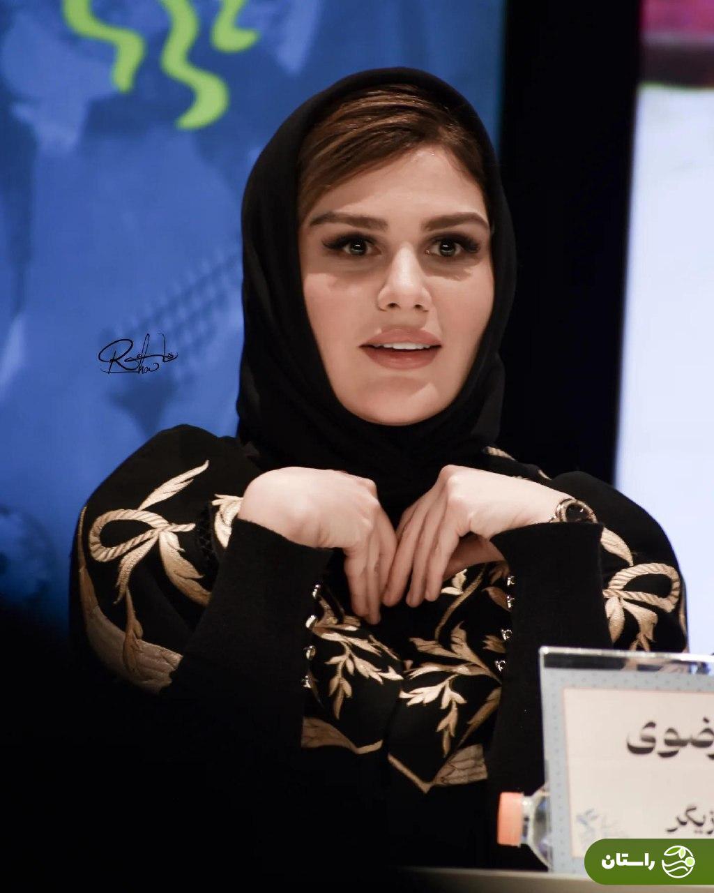 تصاویر  | رز رضوی، بازیگر فیلم «صیاد» در حاشیه جشنواره فیلم فجر