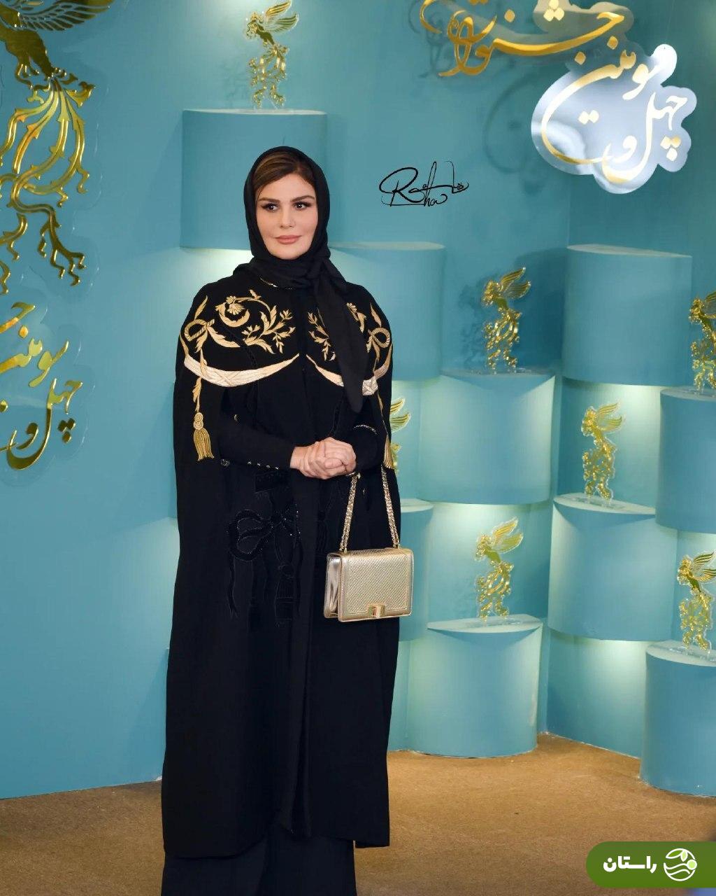 تصاویر  | رز رضوی، بازیگر فیلم «صیاد» در حاشیه جشنواره فیلم فجر